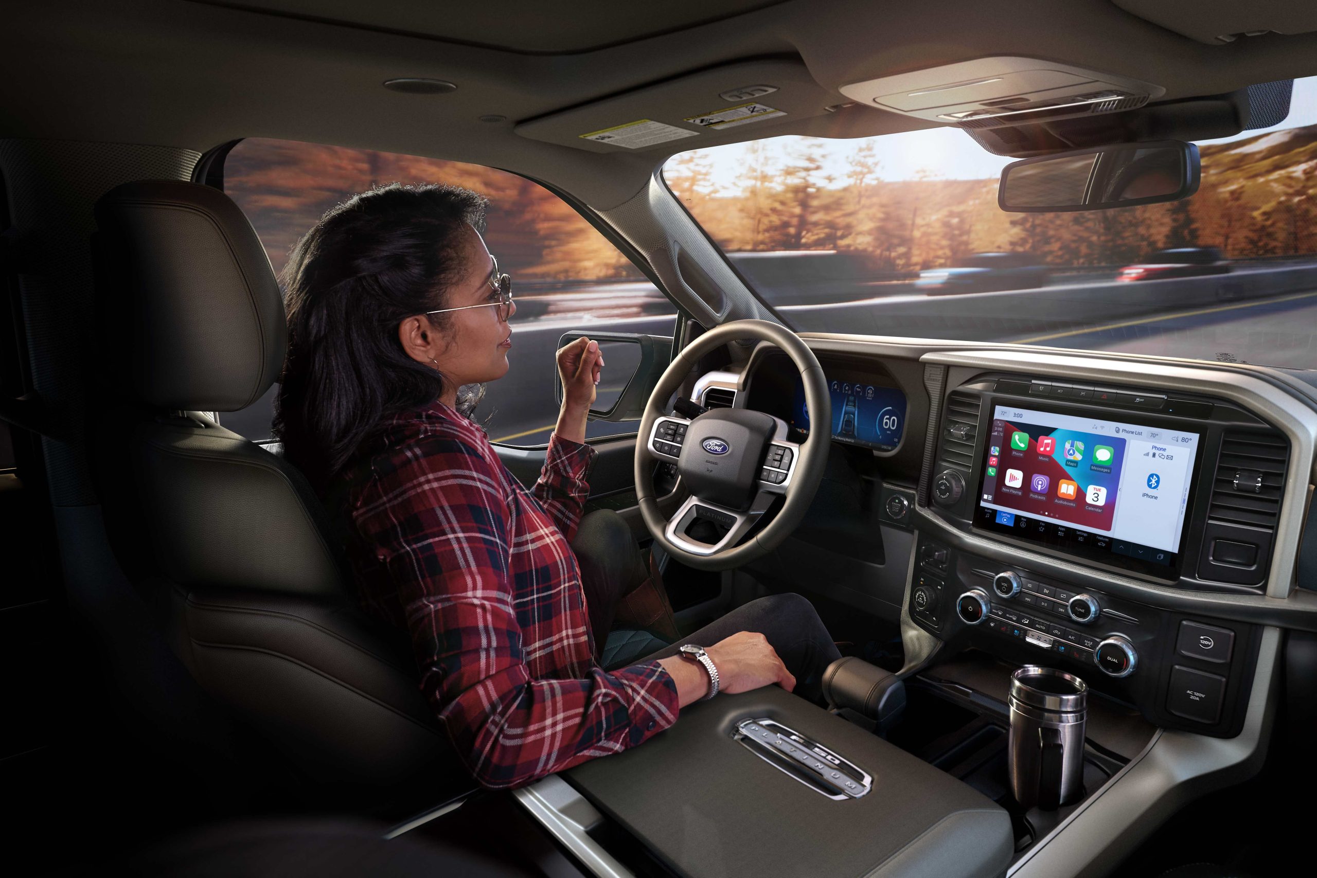 inside of ford f-150