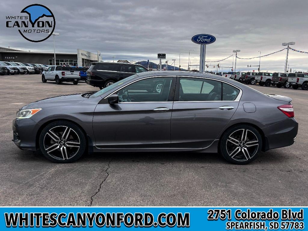 Used 2016 Honda Accord Sport with VIN 1HGCR2F5XGA164802 for sale in Spearfish, SD