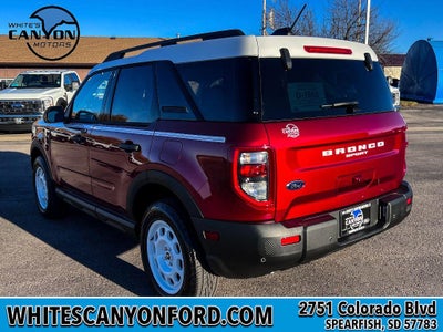 2025 Ford Bronco Sport Heritage