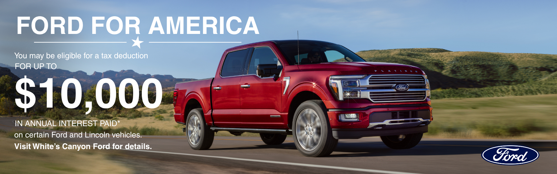 White's Canyon Ford in Spearfish SD