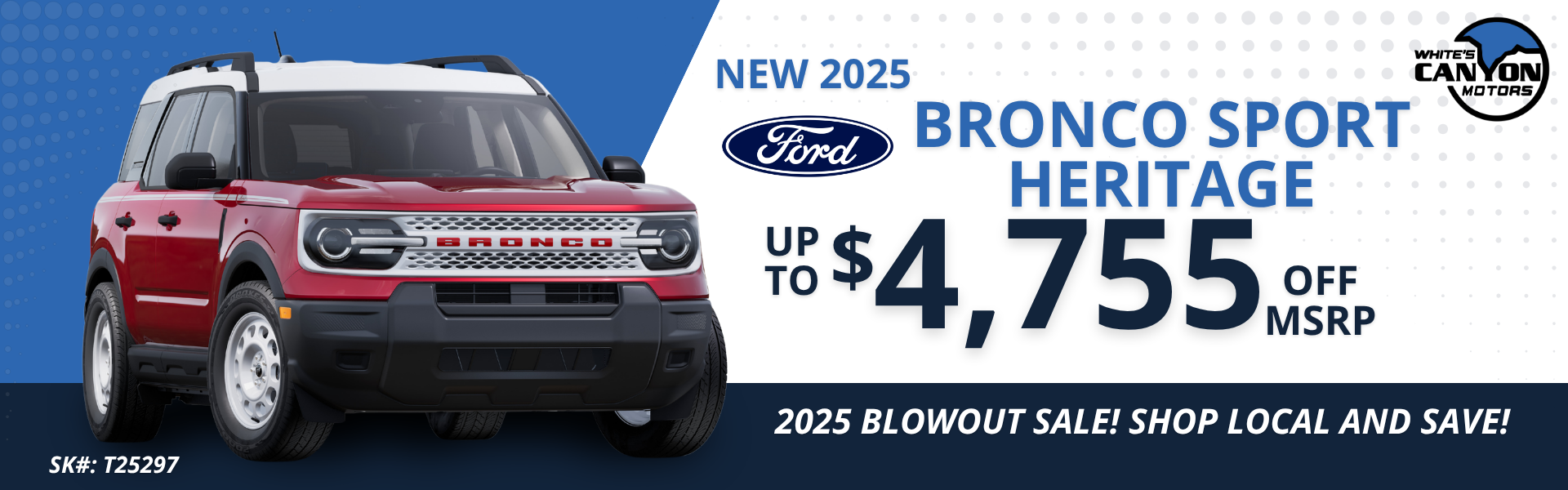 2025 Bronco Sport Special