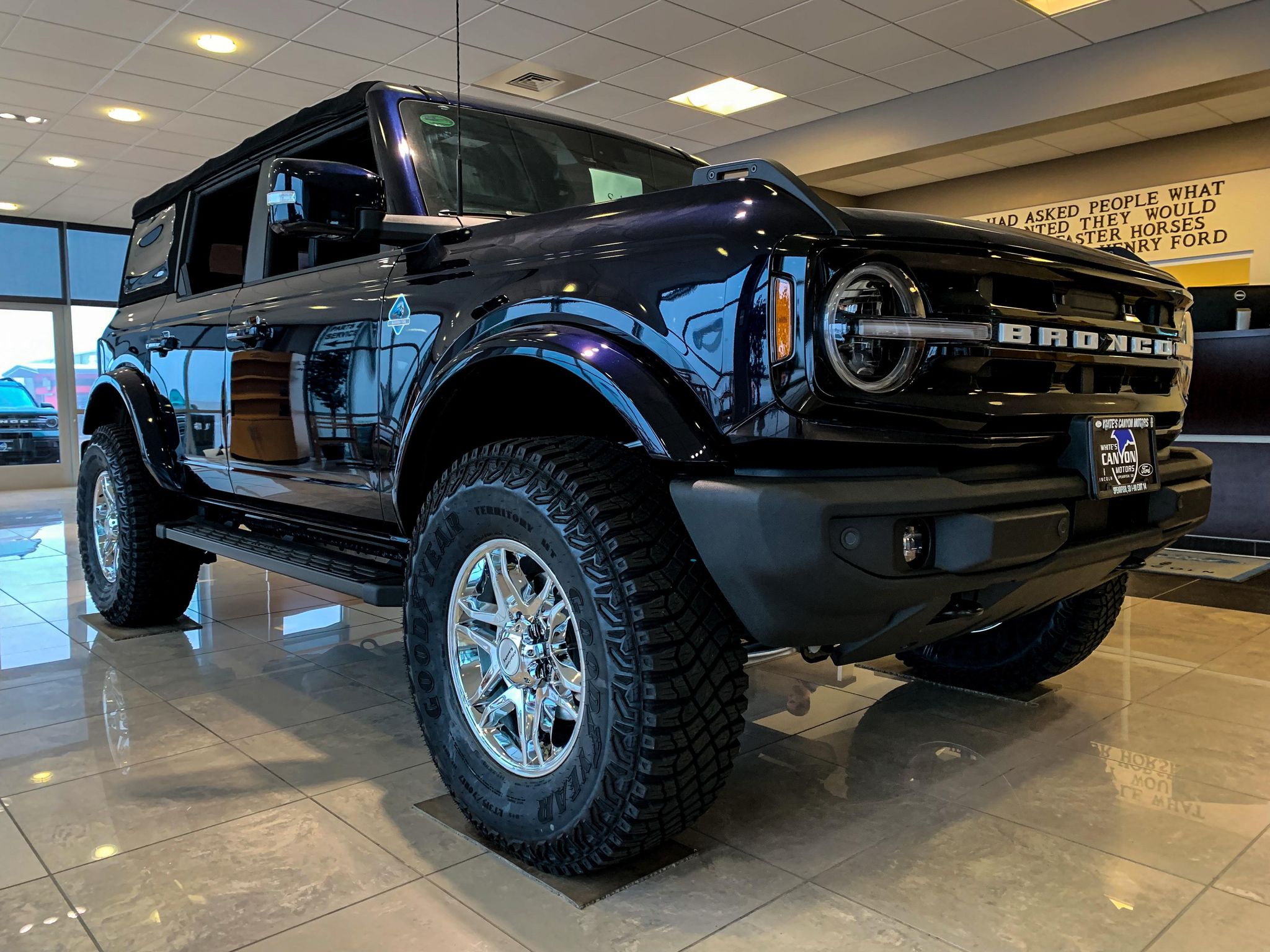 Lift kit on Ford Bronco