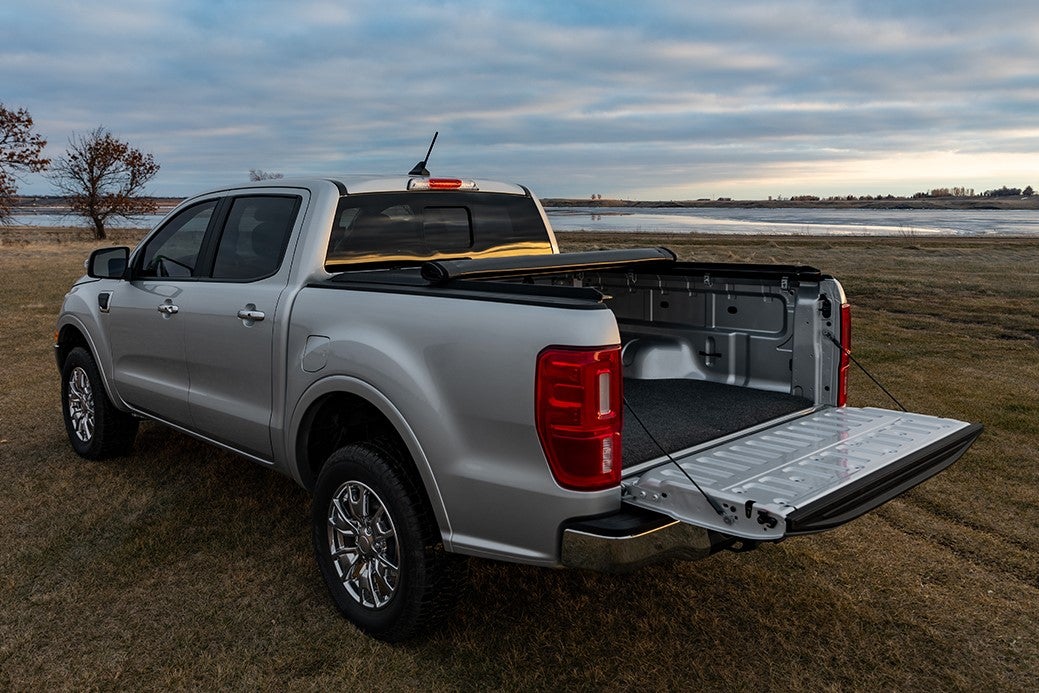 ACCESS original tonneau cover on a silver truck